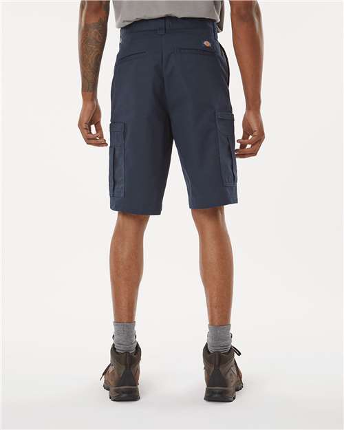 Dark Navy Premium 11&quot; Industrial Cargo Shorts - Extended Sizes - LR42EXT