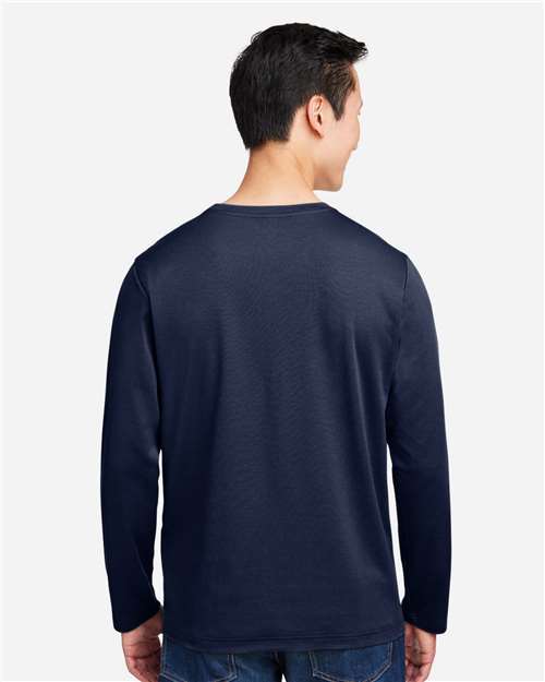 Dark Navy Unisex Charge Snag and Soil Protect Long Sleeve T-Shirt - M118L