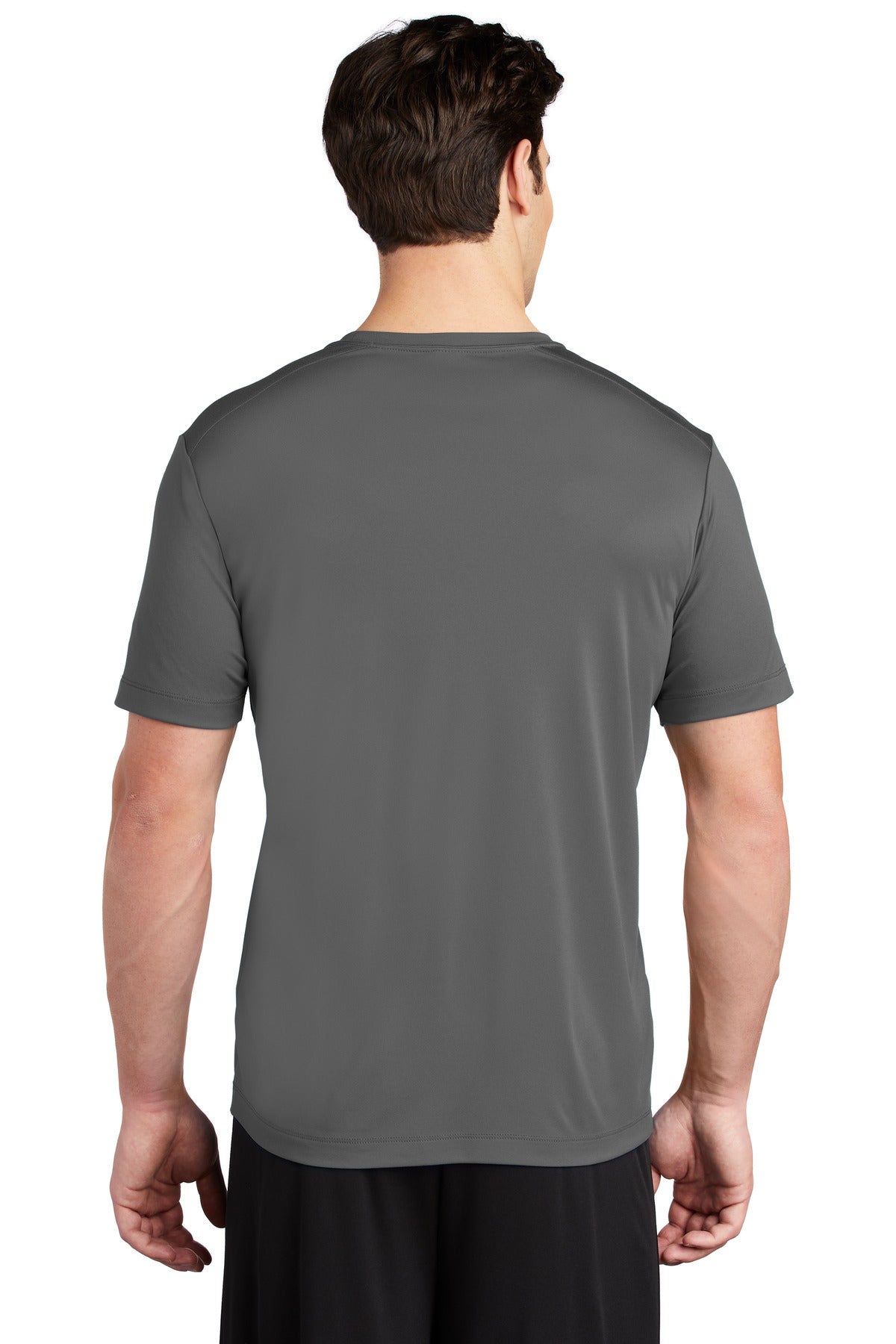 Dark Smoke Gry Sport-Tek Posi-UV Pro Tee. ST420