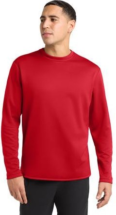 Dark Smoke Gry Sport-Tek Sport-Wick Fleece Pullover Crew. ST248