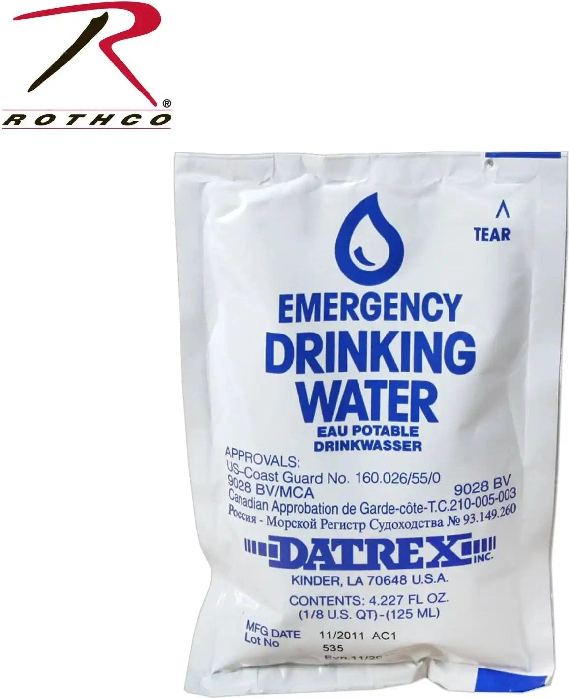 Datrex Emergency Water (64/case)