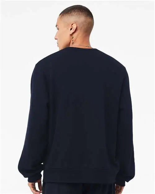 Bella + Canvas 3911 Sponge Fleece Classic Crewneck Sweatshirt - Navy
