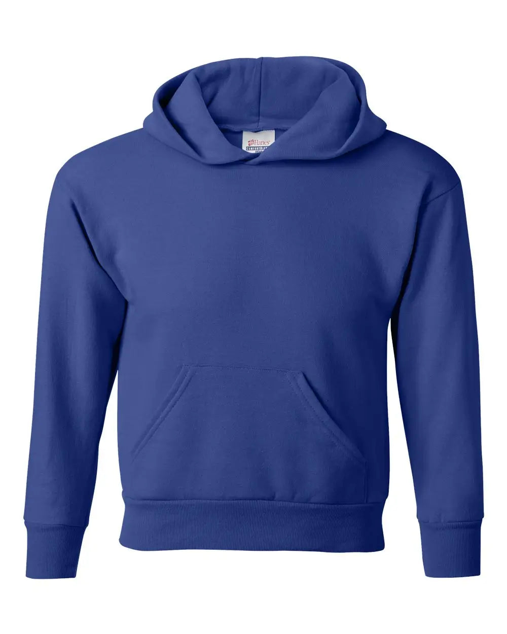 Hanes P473 Ecosmart® Youth Hooded Sweatshirt - Deep Royal - Xs