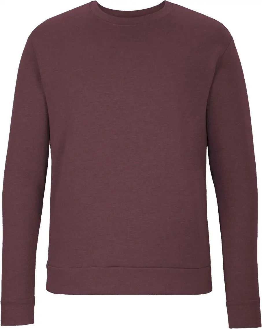 Next Level 9002 Malibu Sweatshirt - Heather Maroon - Adult Xs