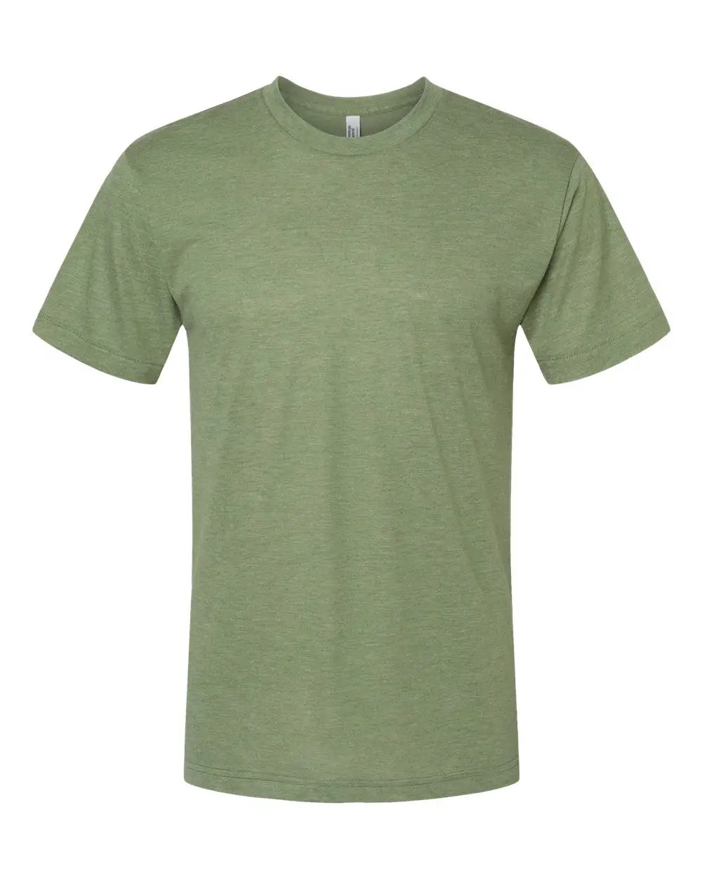 American Apparel Tr401w Triblend Track Tee - Tr401 - Tri-olive - Adult Xs