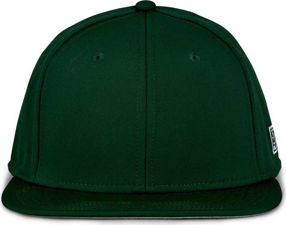 The Game GB998 Perforated GameChanger Cap - Dark Green - HIT a Double - 2