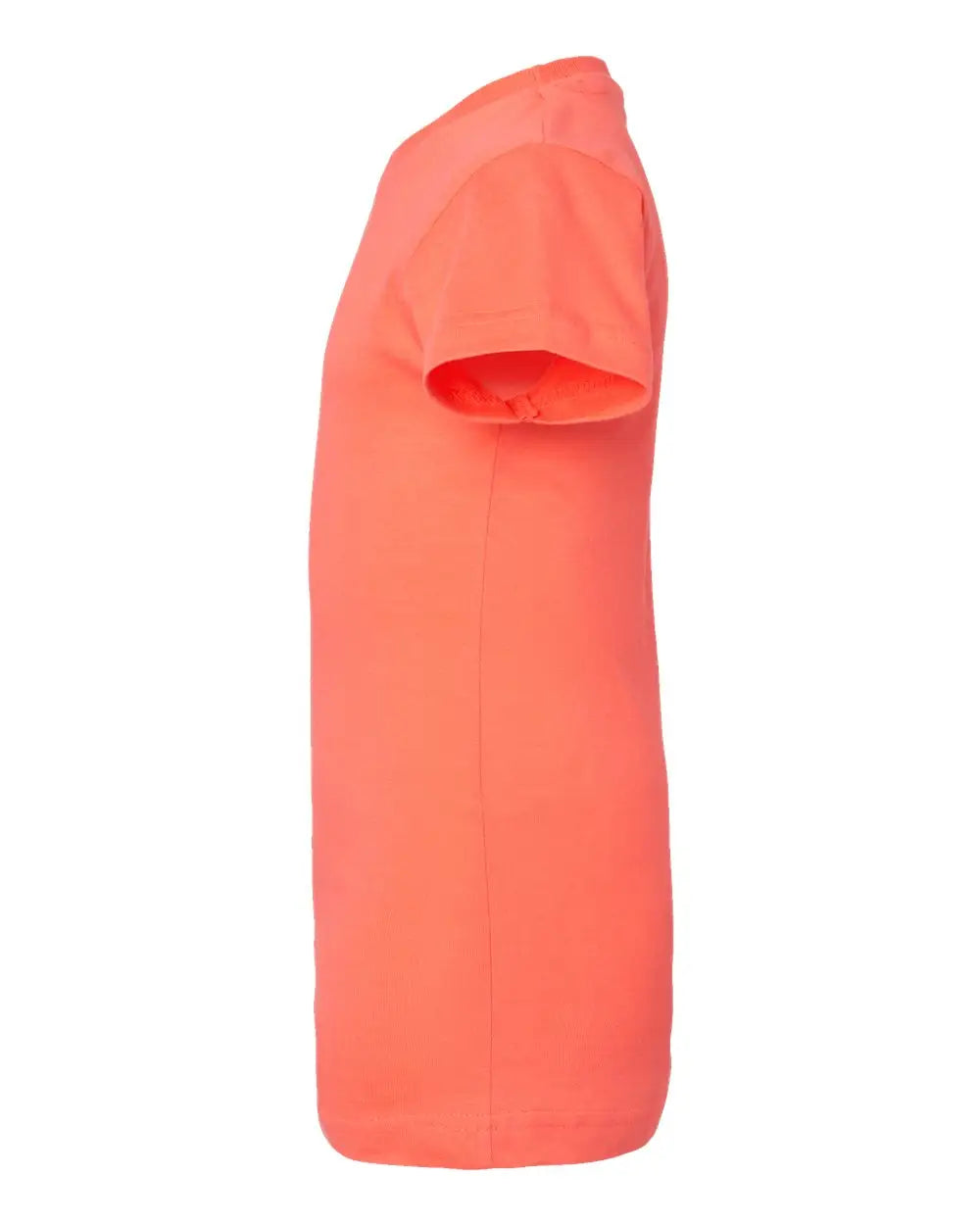 Lat 2616 Girls’ Fine Jersey Tee - Papaya