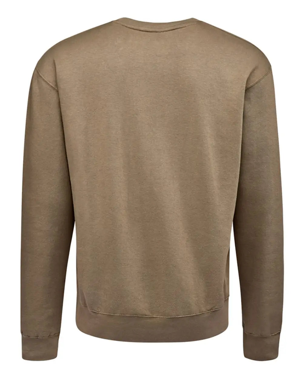 J. America 8721a Btb Fleece Crewneck Sweatshirt - 8721 - Desert - Adult s