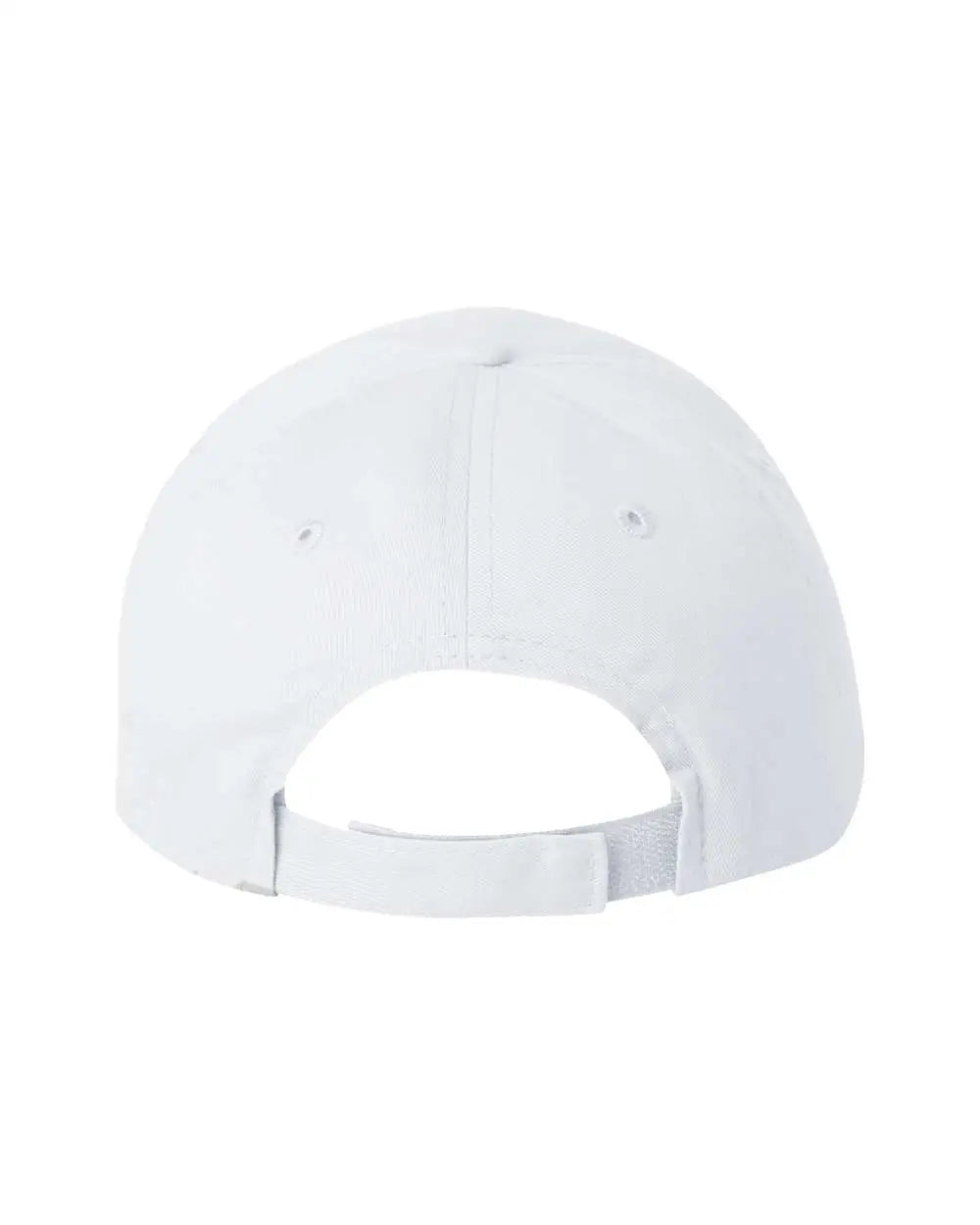 Valucap Vc200 Brushed Twill Cap - White - one Size Fits Most