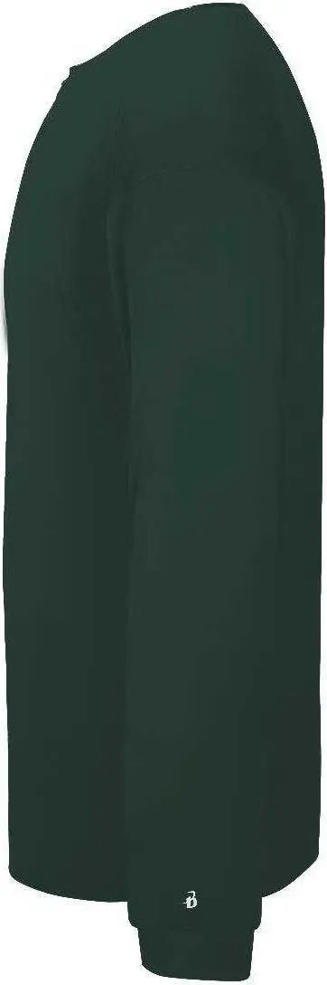Badger Sport 2004 Ultimate Softlock Youth Long Sleeve Tee - Forest