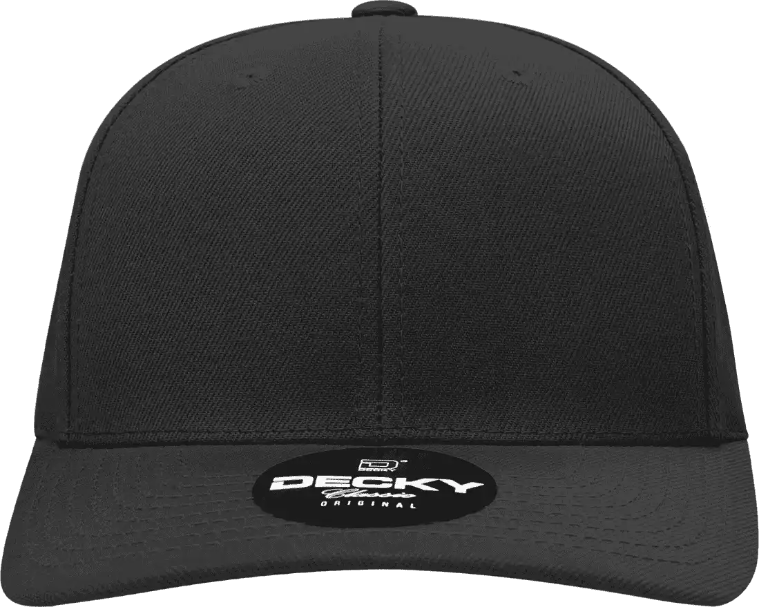 Decky 1015 Curved Bill Baseball Cap Black / one Size Fits Most