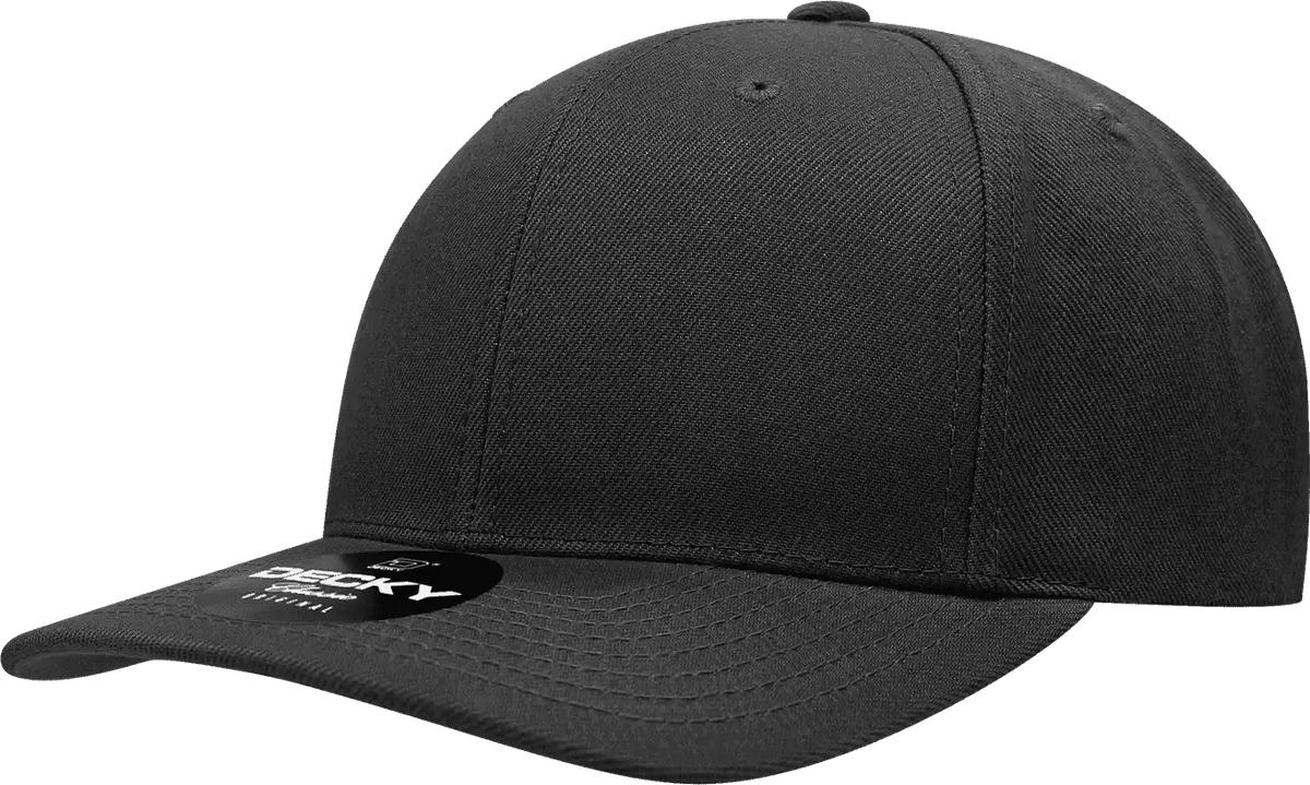 Decky 1015 Curved Bill Baseball Cap Black / one Size Fits Most