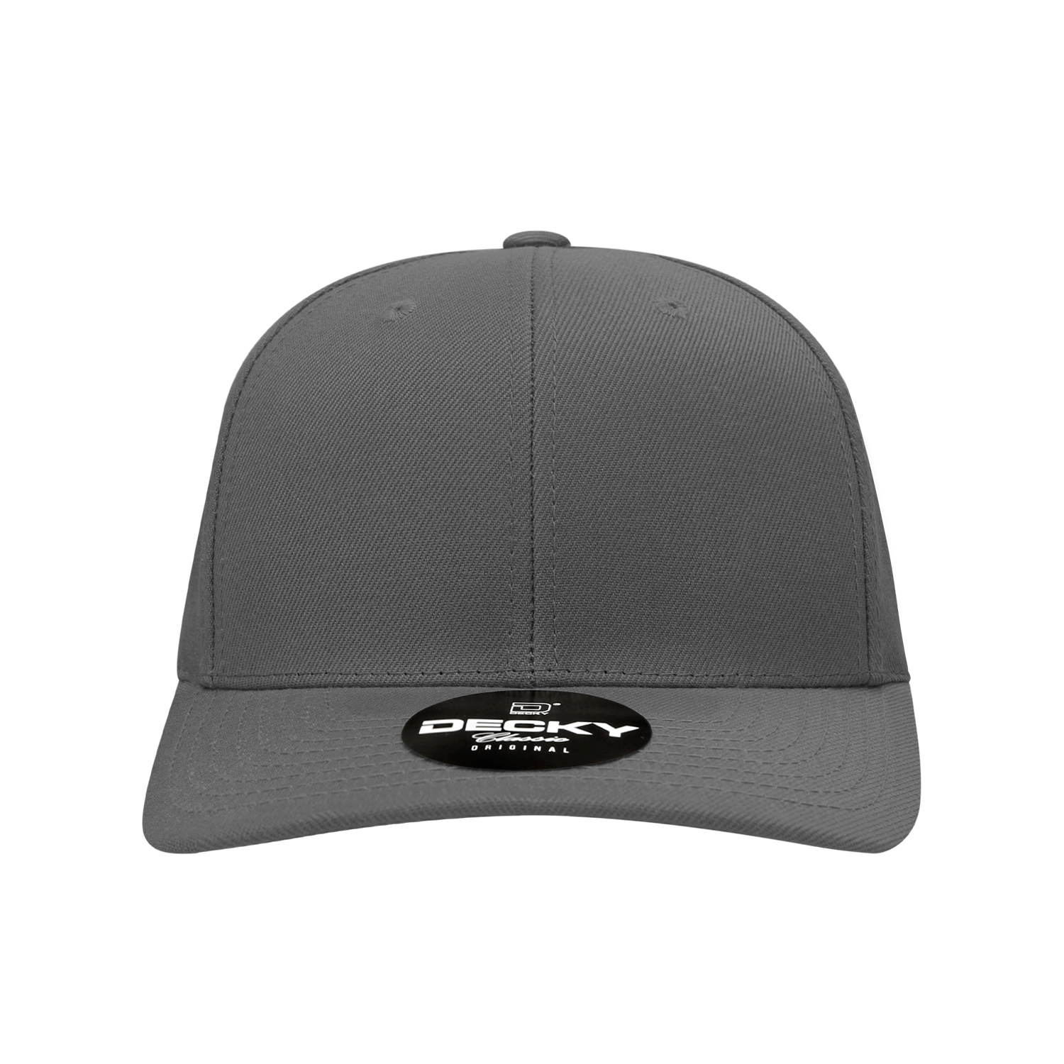 Decky 1015 Curved Bill Baseball Cap - Charcoal