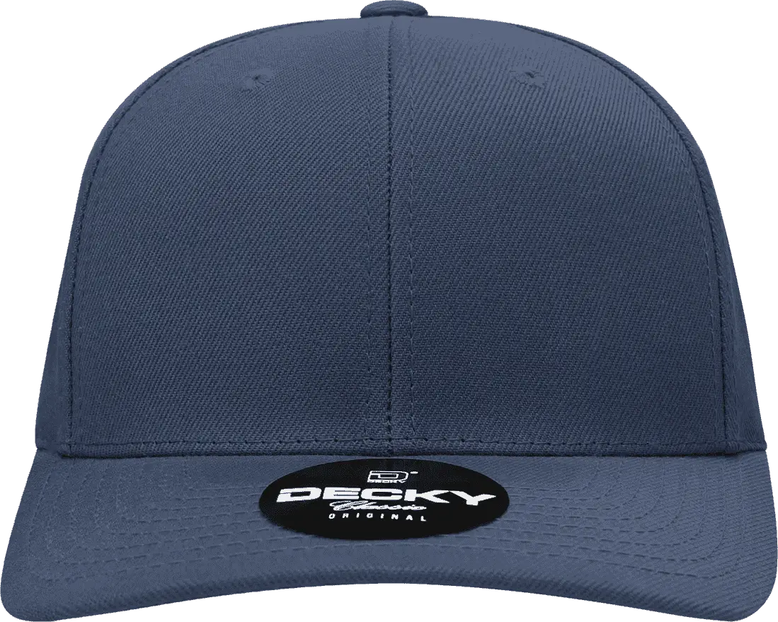 Decky 1015 Curved Bill Baseball Cap - Navy