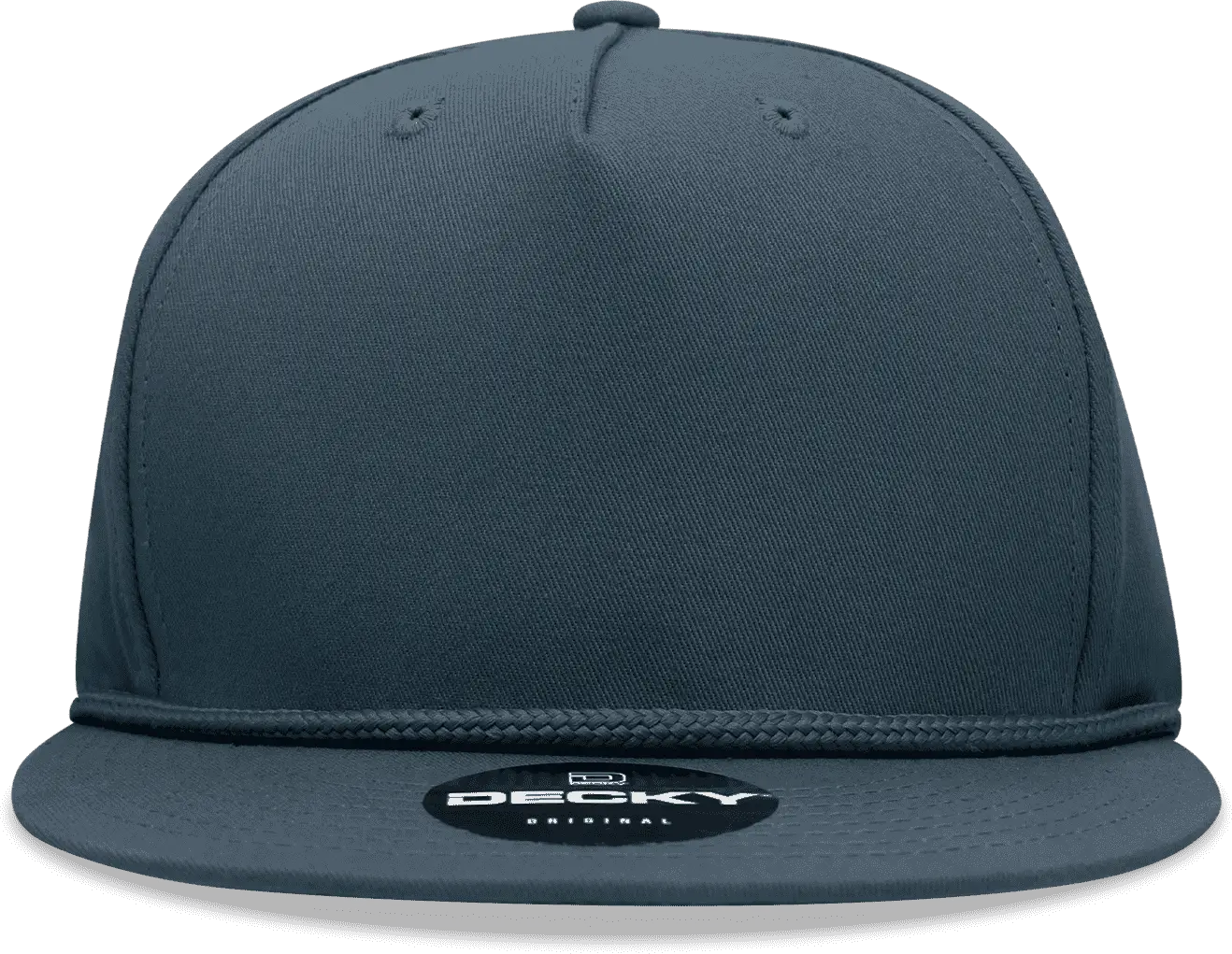 Decky 1041 Classic Flat Bill Golf Cap - Navy