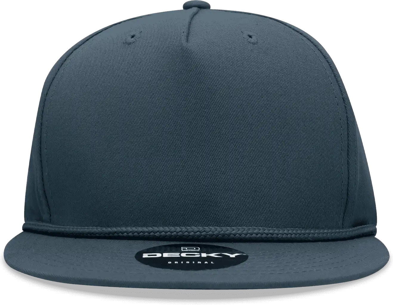 Decky 1041 Classic Flat Bill Golf Cap - Navy - one Size Fits Most