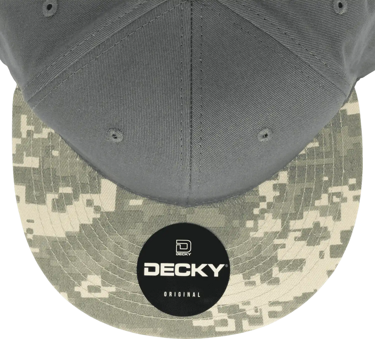 Decky 1047 Digital Camo Snapback Cap Army Digicam Dark Gray / one Size Fits Most