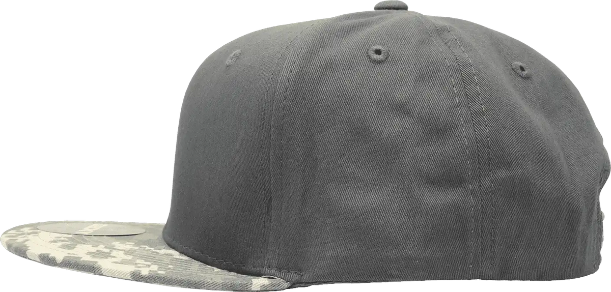 Decky 1047 Digital Camo Snapback Cap Army Digicam Dark Gray / one Size Fits Most