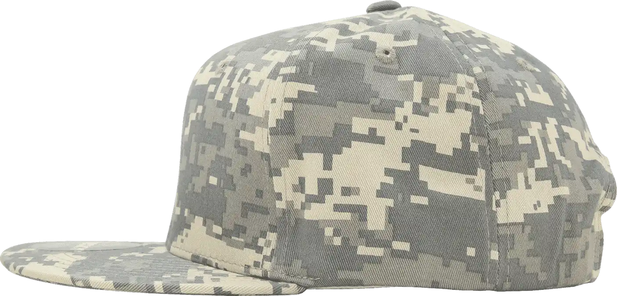 Decky 1047 Digital Camo Snapback Cap - Army Digicam - one Size Fits Most