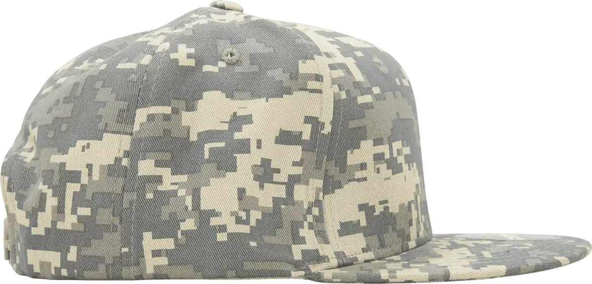 Decky 1047 Digital Camo Snapback Cap - Army Digicam - one Size Fits Most