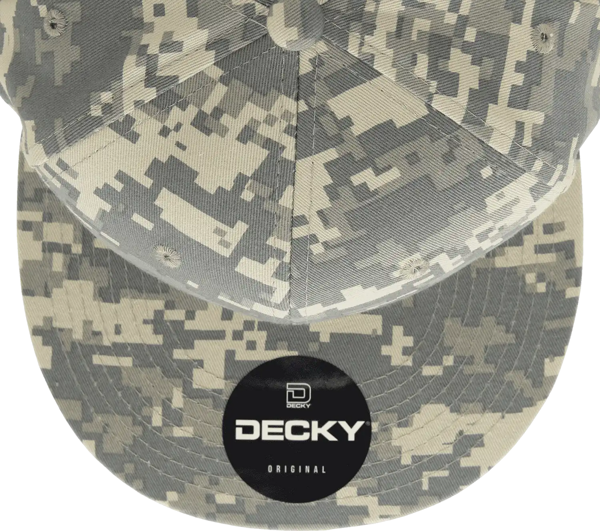 Decky 1047 Digital Camo Snapback Cap - Army Digicam - one Size Fits Most