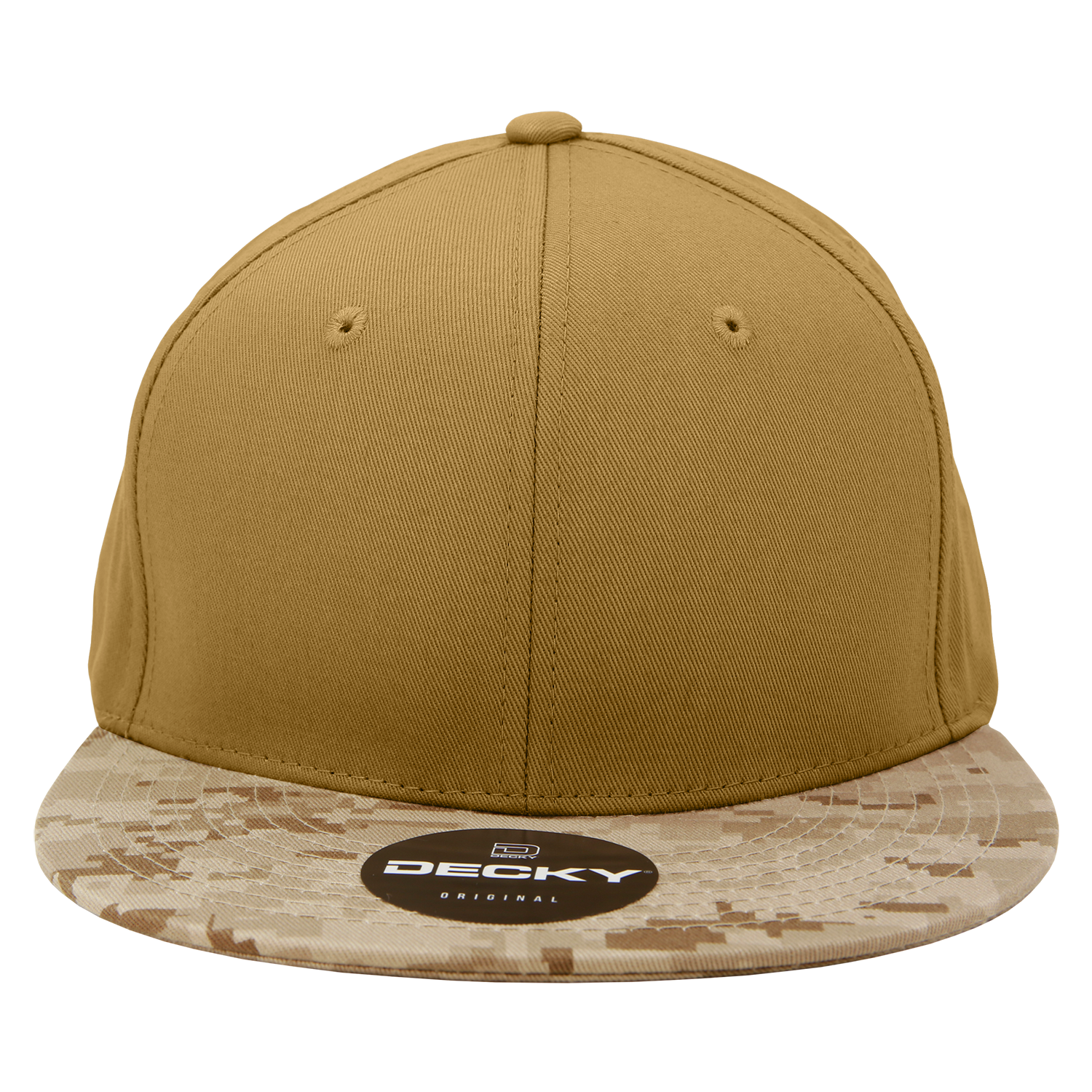 Decky 1047 Digital Camo Snapback Cap - Desert Coyote