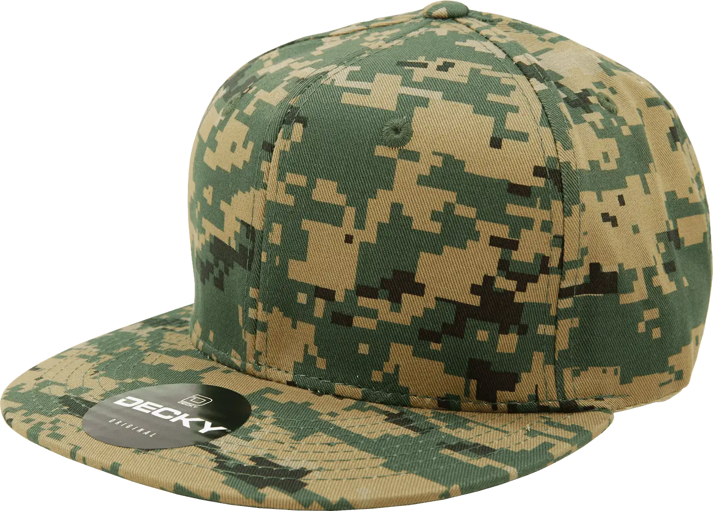 Decky 1047 Digital Camo Snapback Cap - Mcu