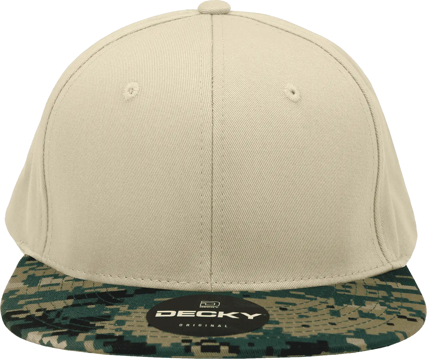 Decky 1047 Digital Camo Snapback Cap - Mcu Khaki