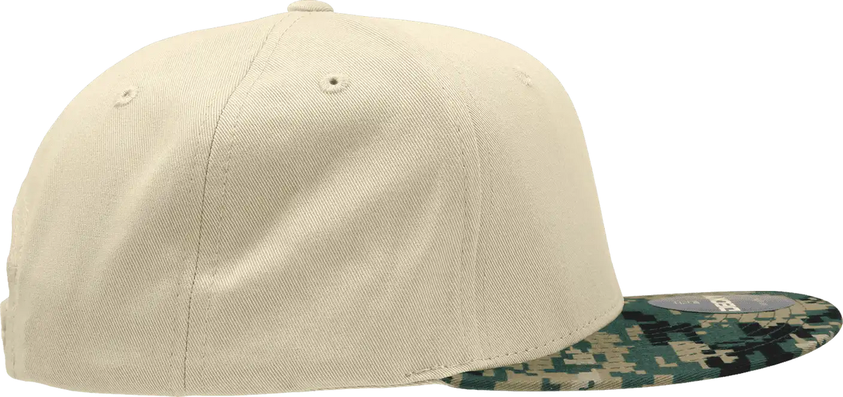 Decky 1047 Digital Camo Snapback Cap Mcu Khaki / one Size Fits Most