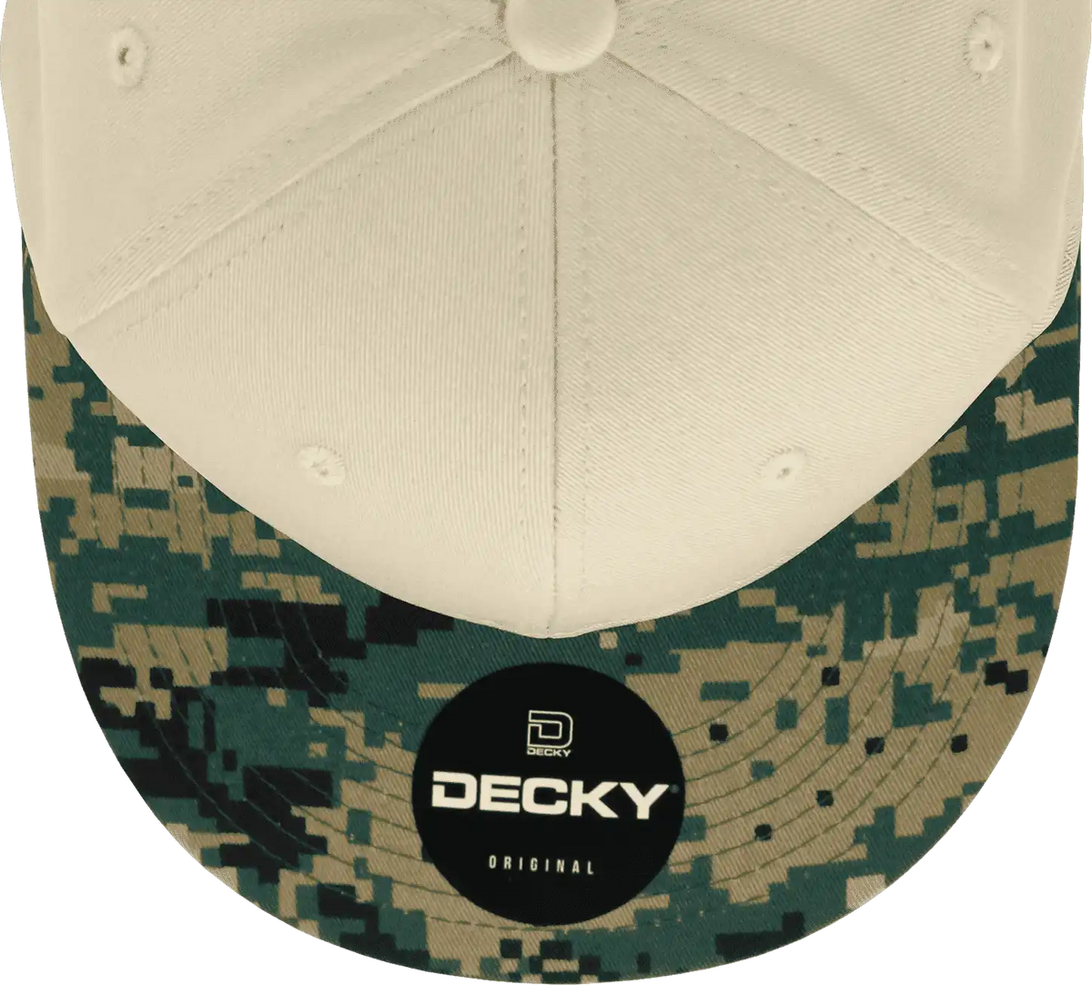 Decky 1047 Digital Camo Snapback Cap Mcu Khaki / one Size Fits Most