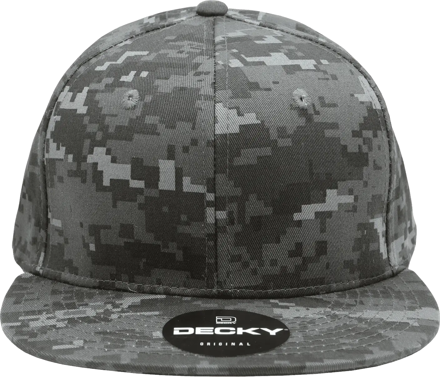 Decky 1047 Digital Camo Snapback Cap - Ntg