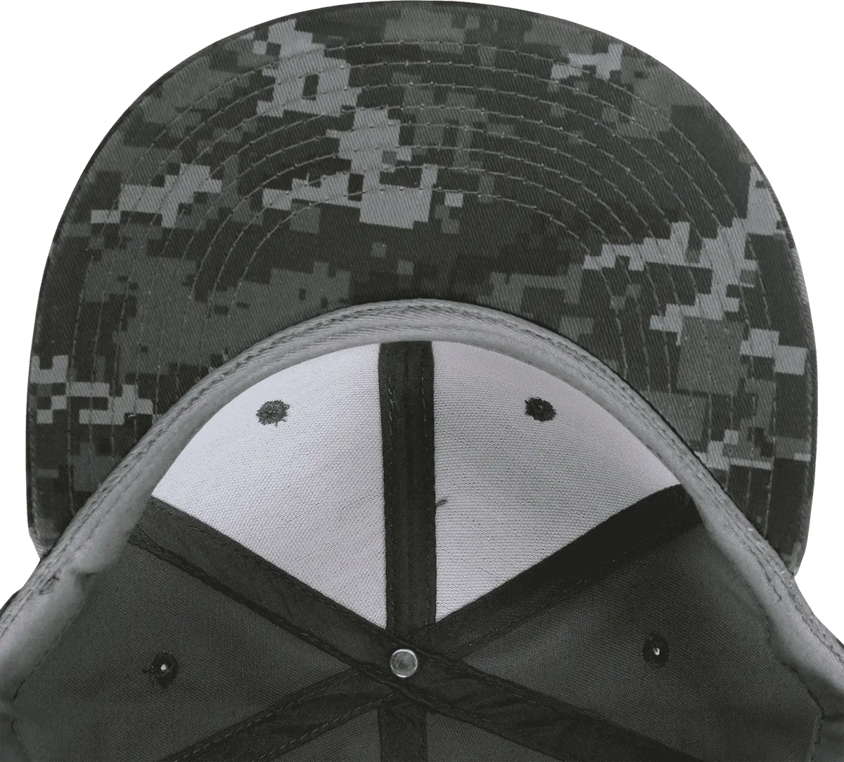 Decky 1047 Digital Camo Snapback Cap - Ntg