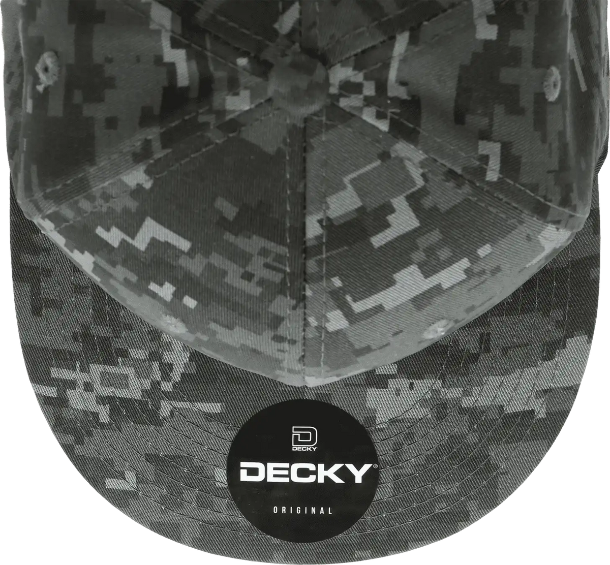 Decky 1047 Digital Camo Snapback Cap Ntg / one Size Fits Most