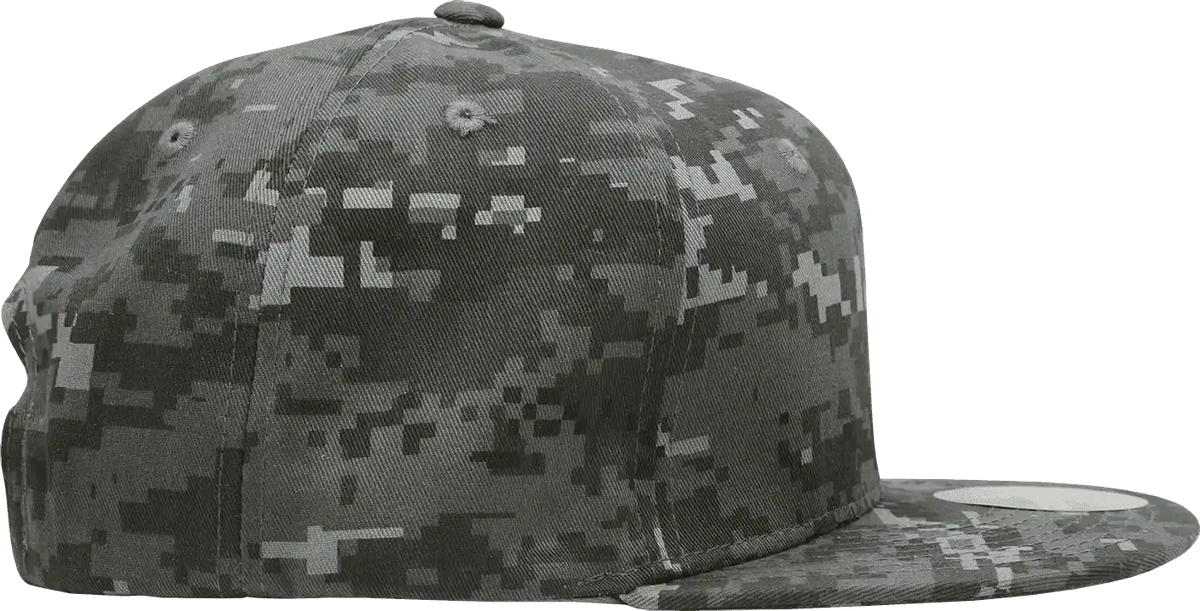 Decky 1047 Digital Camo Snapback Cap Ntg / one Size Fits Most
