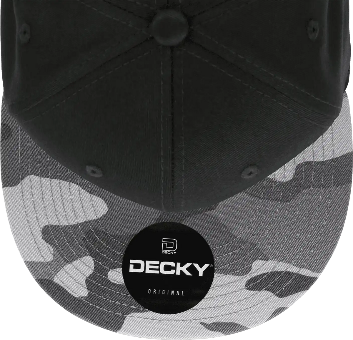 Decky 1047 Digital Camo Snapback Cap Urban Black / one Size Fits Most