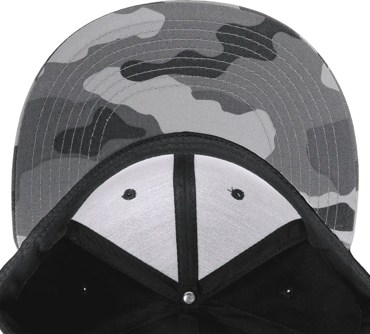Decky 1047 Digital Camo Snapback Cap Urban Black / one Size Fits Most