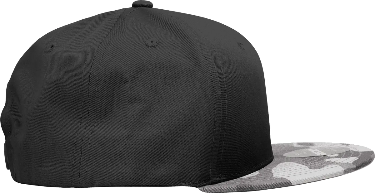 Decky 1047 Digital Camo Snapback Cap - Urban Black - one Size Fits Most