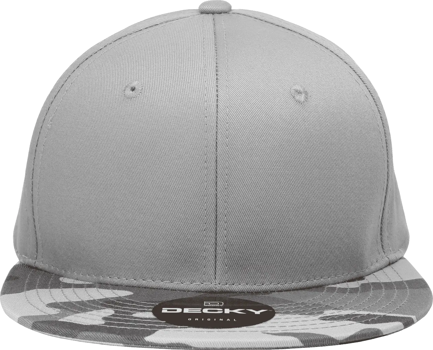 Decky 1047 Digital Camo Snapback Cap - Urban Gray