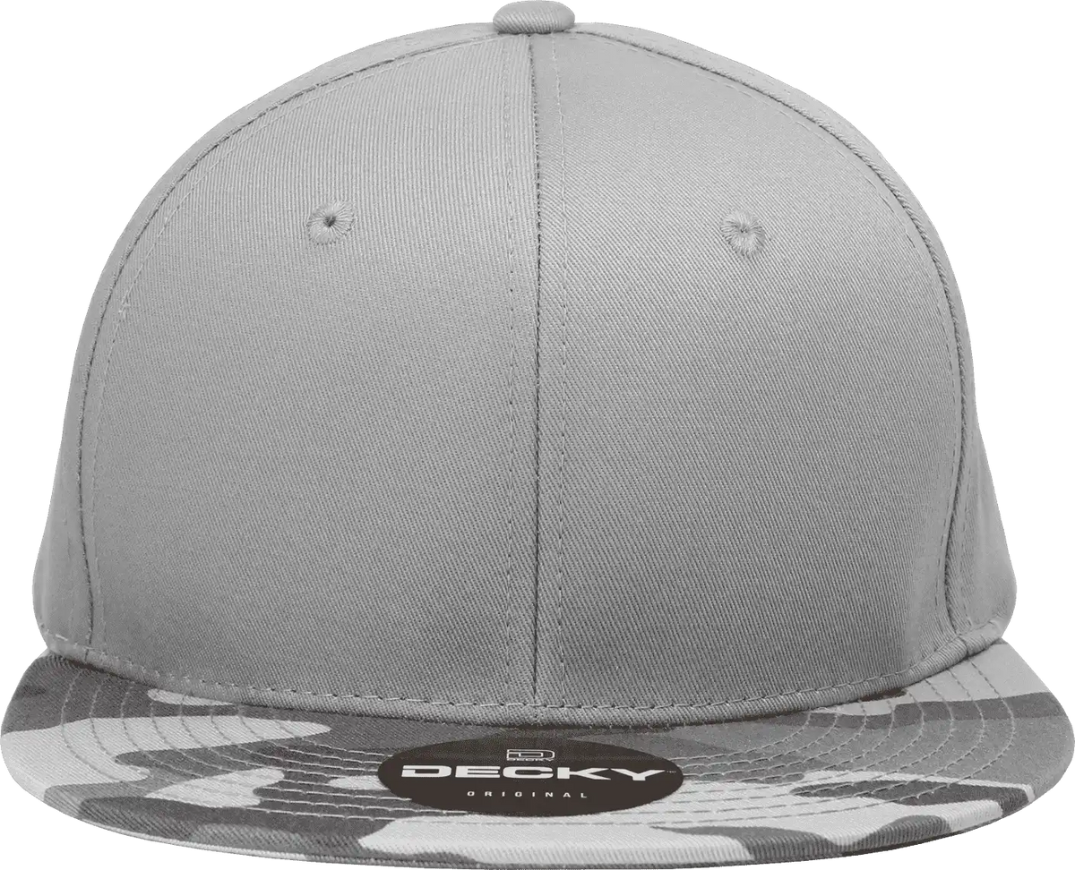 Decky 1047 Digital Camo Snapback Cap Urban Gray / one Size Fits Most