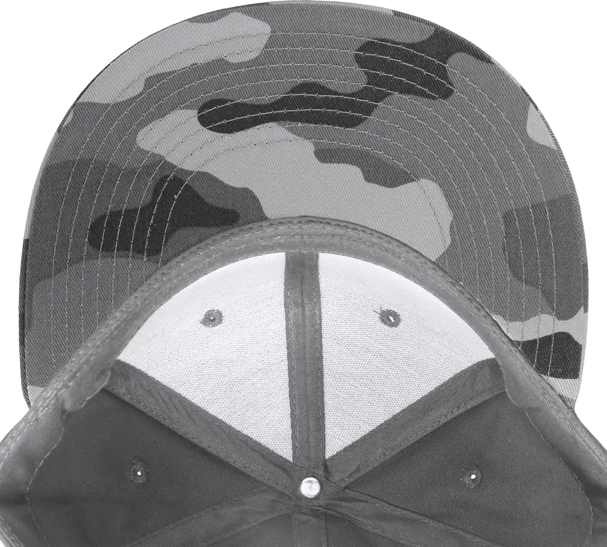Decky 1047 Digital Camo Snapback Cap Urban Gray / one Size Fits Most