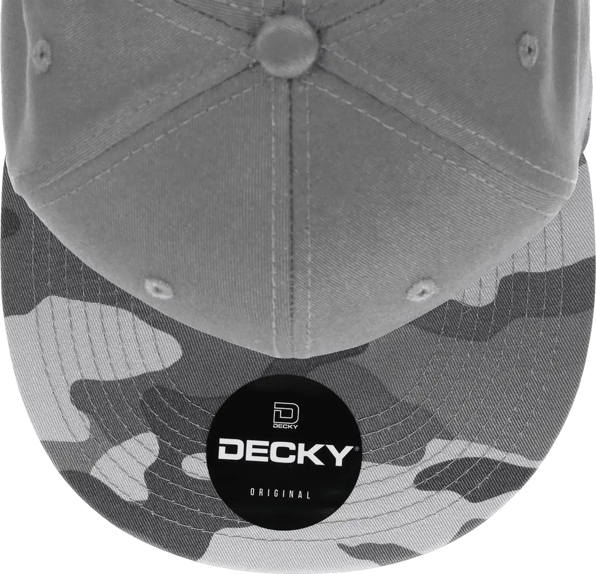 Decky 1047 Digital Camo Snapback Cap Urban Gray / one Size Fits Most