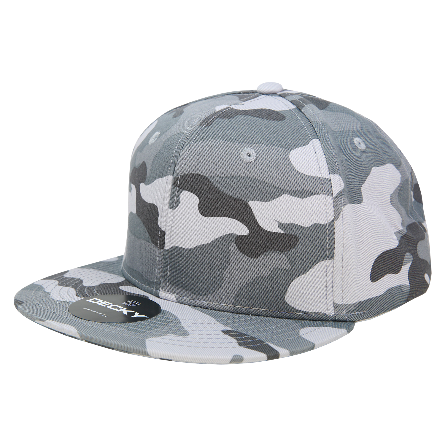 Decky 1047 Digital Camo Snapback Cap - Urban