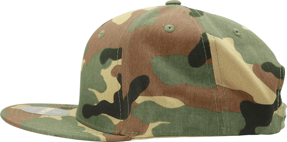 Decky 1047 Digital Camo Snapback Cap - Woodland - one Size Fits Most