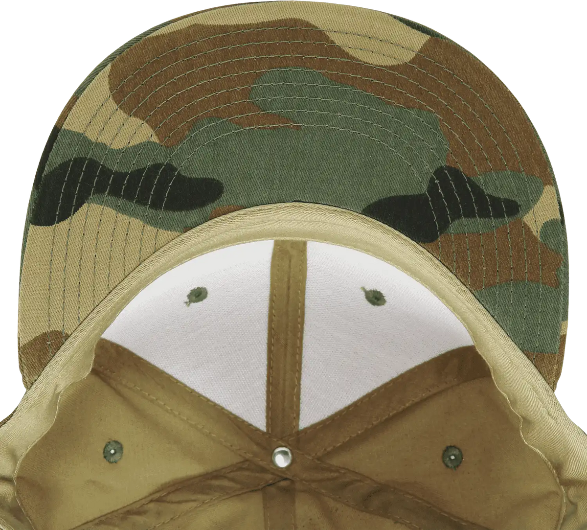 Decky 1047 Digital Camo Snapback Cap - Woodland - one Size Fits Most
