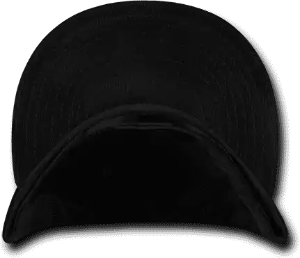 Decky 1076 Corduroy Snapback Cap Black / one Size Fits Most