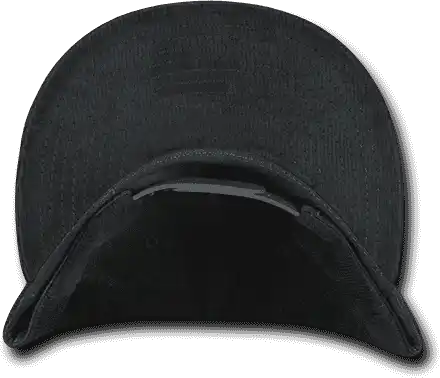 Decky 1076 Corduroy Snapback Cap - Charcoal - Dark Gray / one Size Fits Most