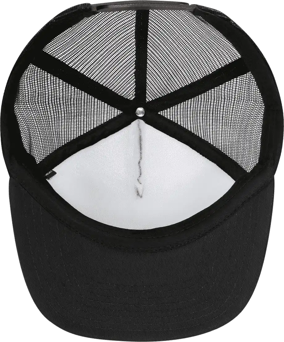Decky 1080 Heavy Duty Foam Trucker Cap - Gray Black - one Size Fits Most