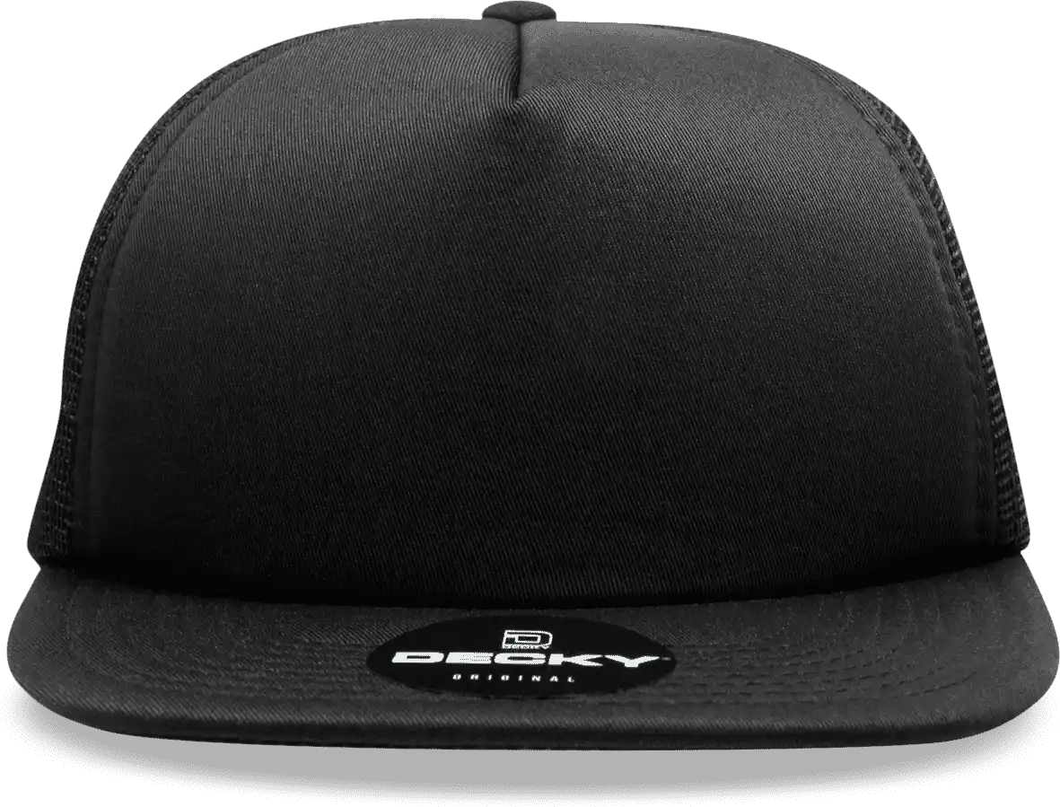 Decky 1080 Heavy Duty Foam Trucker Cap - Red - one Size Fits Most