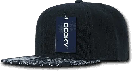 Decky 1093 Bandanna Snapback Cap - Navy