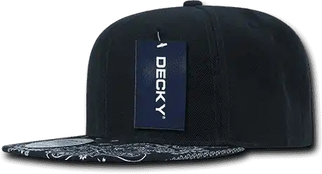 Decky 1093 Bandanna Snapback Cap Navy / one Size Fits Most